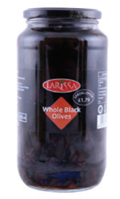 LARISSA WHOLE BLACK OLIVE 935G